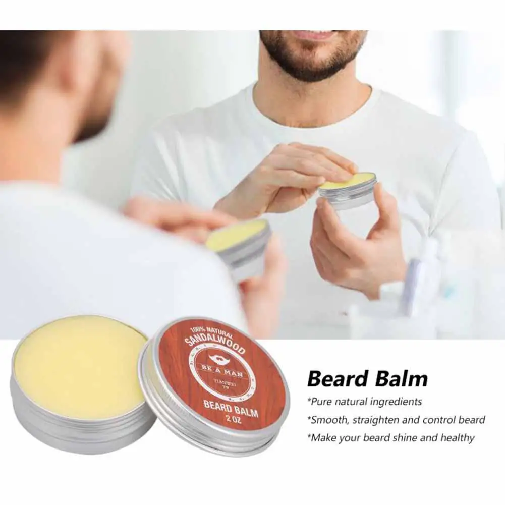 Зоопарк на голубом 4 шт. борода Набор для выращивания Усилитель роста волос толще