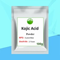 100 kojic acid powder whitening skin inhibiting melanin cosmetic ingredients for the treatment of color spots and acne