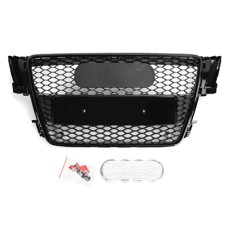 

Car Grill 2008-2011 A5 B8 For Audi RS5 Honeycomb Grille Front grill