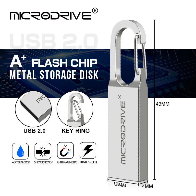 100% полная емкость USB флеш накопитель 64Гб супер миниатюрный флэш 32 Гб оперативной