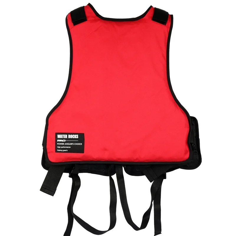 Professional life vest fishing swimming safety jacket adult water sports rafting sailing buoyancy big pocket | Спорт и развлечения