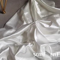 new chinoiserie silk satin fabric bright high draping diy decor shirt nightgown suit evening dress clothes designer fabric