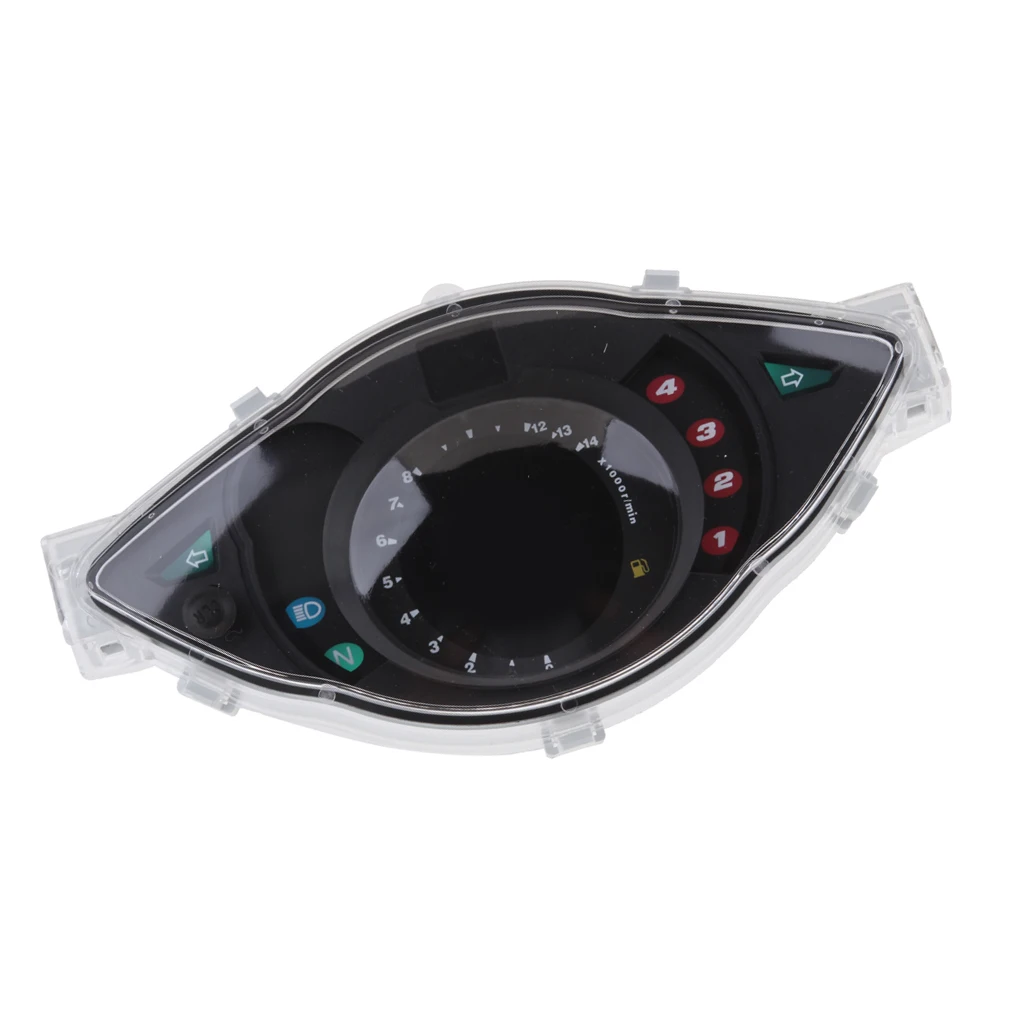 Мотоцикл цифровой спидометр Многофункциональный ЖК дисплей тахометр одометр