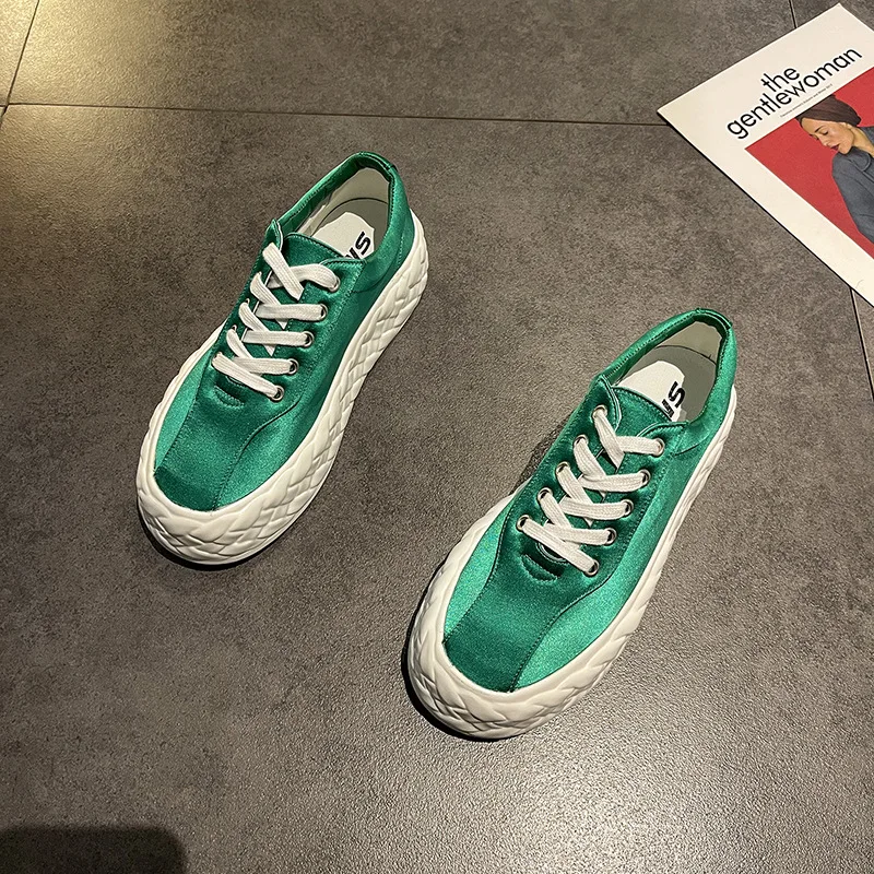 

Sneakers Mesh Womens Trainers Woman-shoes Shoes Platform Breathable Running Roses 2021 Fashion Thick Sole Casual Summer Rubber C