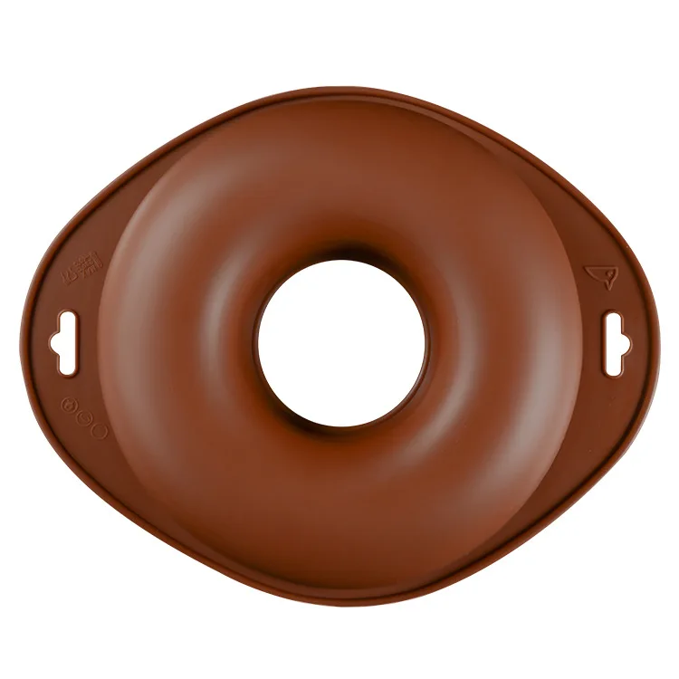

Large Donut Cake Silicone Mold Round Chocolate Pudding Fudge Mold Bread Baking Pan Creative Kitchen Baking Tools
