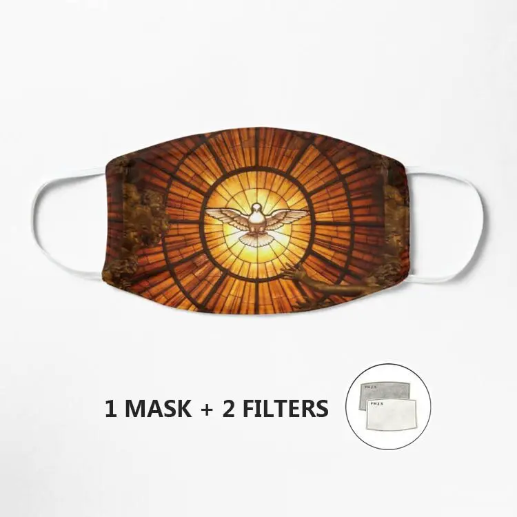 Маска из ткани Святого Духа (Bernini c. 1660) смешная маска для лица Регулируемая