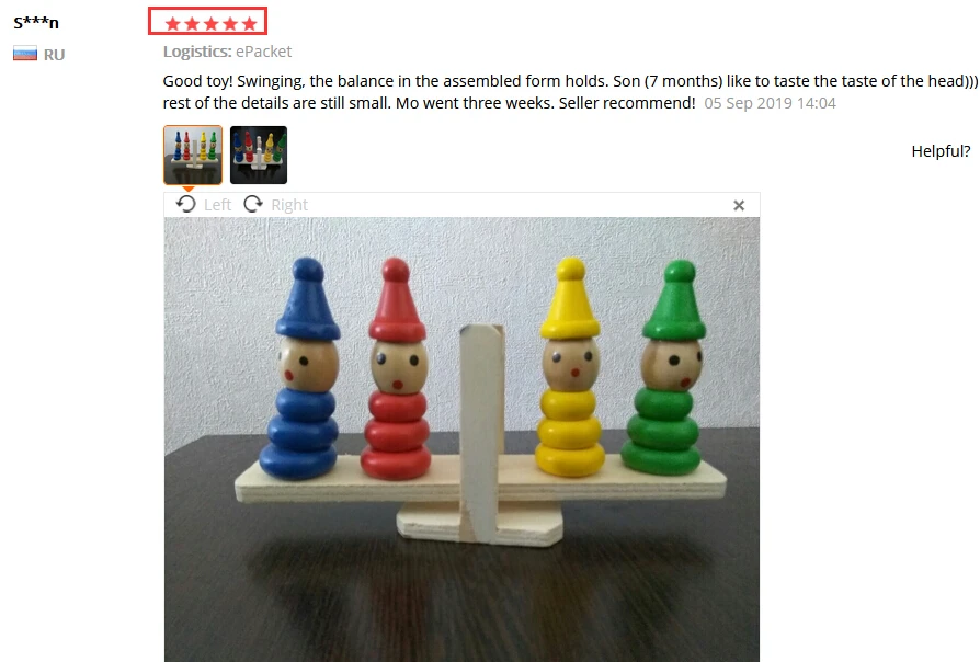 Деревянный клоун Монтессори Радуга укладчик Seesaw баланс доска-весы балансировка игра Дети Раннее Образование игрушки Дети Juguete