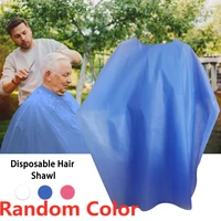 50pcs hair cutting salon hairdressing cape disposable hairdressing barber shawl cape hair hairdressing waterproof apron