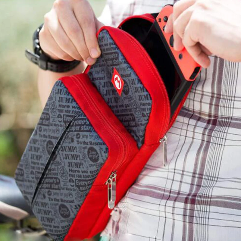 Модный защитный чехол через плечо для путешествий сумка на одно рюкзак с игровой