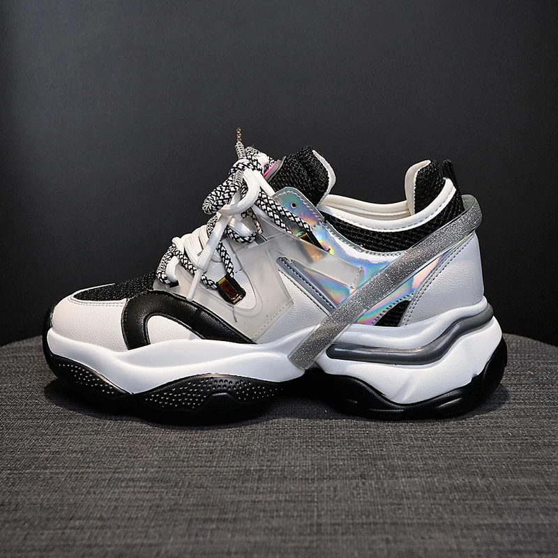 2020 женские дизайнерские массивные кроссовки Модная обувь для пожилых Пап