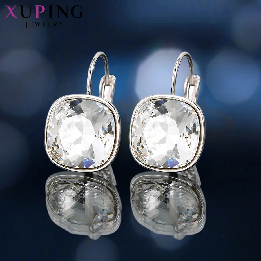 Xuping модные серьги Свадебные подарки кристаллы от Swarovski Красочные очаровательные Висячие серьги для женщин Подарки M42-200