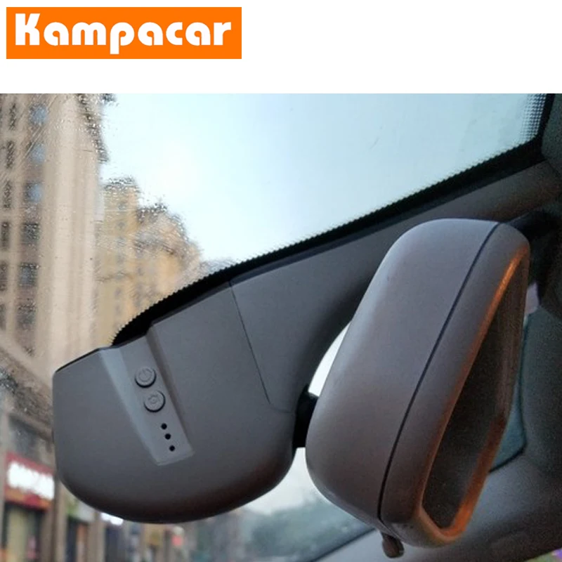Kampacar автомобиля беспроводной доступ в Интернет, DVR камеры Регистраторы для Audi A1 A3 8V 8P A4 B6 B8 A6 Q3 Q5 Q7 A7 A8 A1 RS3 S3 S5 RS6 RS7 R8 S6 Dash Cam