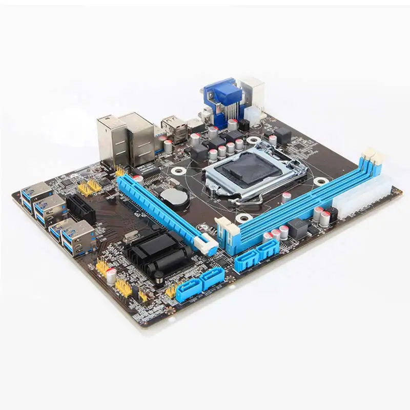 B85 BTC + ETH Майнинг Биткоин 8 PCI E USB3.0 прямой слот для материнской платы Intel LFX