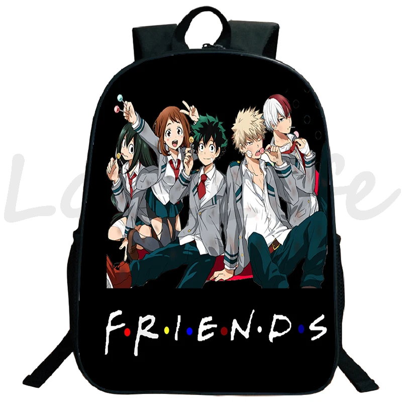 

Anime Boku No Hero Academia Backpack Travel Laptop Rucksack Boys Girls Book Bags Daily Mochila Kawaii School Bags Unisex Bookbag