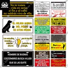 Юмористический Декор Putuo, металлическая табличка для лицензий в испанском стиле, металлическая винтажная жестяная вывеска для бара, паба, мужской декор для стен