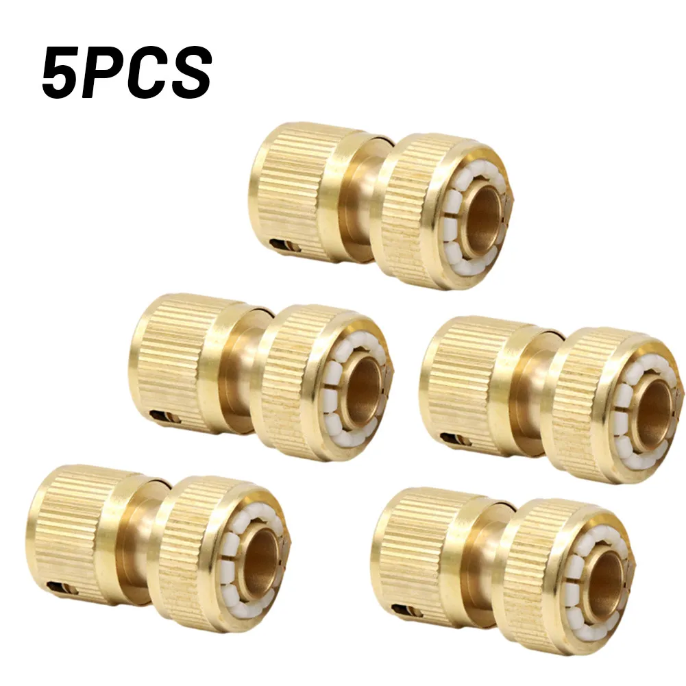 

5pcs 1/2\\\\\\'\\\\\\' Brass Female Garden Water Hose Pipe Watering Quick Connector