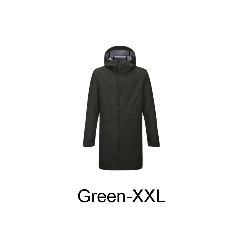 Green-XXL Xiaomi Mijia Uleemark Мужская трехэтажная городская ветрозащитная куртка многофункциональное стрейчевое водонепроницаемое пальто для хранения Зима Весна - Цвет: Green-XXL