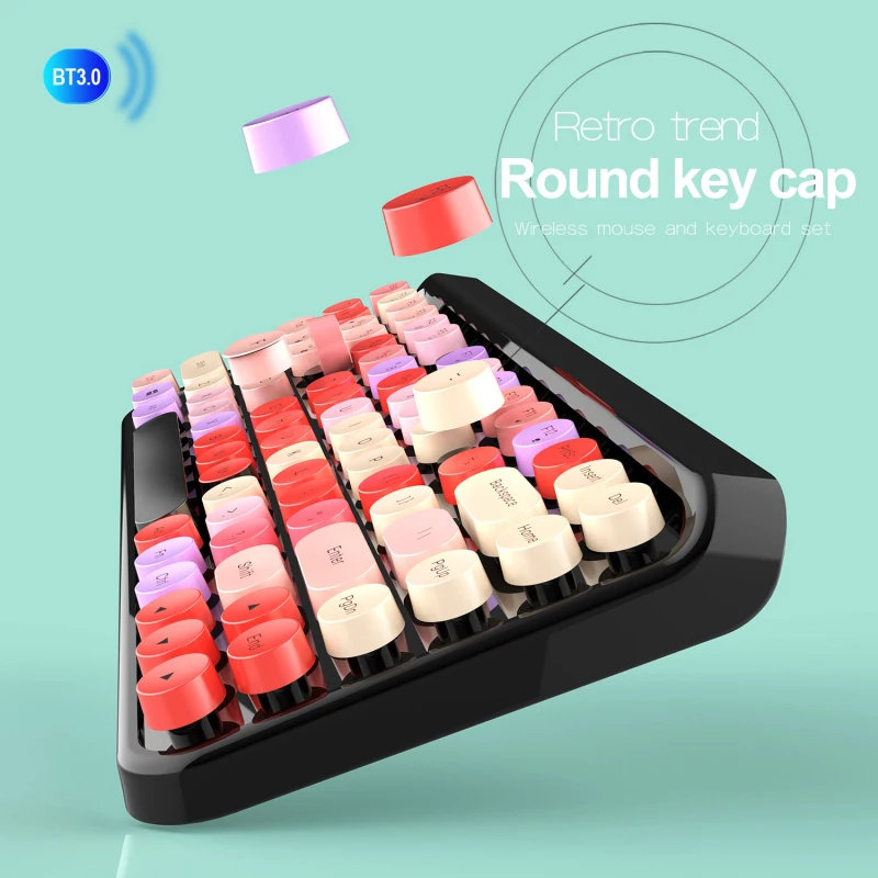 Беспроводная Bluetooth клавиатура KB203 с поддержкой IOS/Mac OS/Windows/Android|Клавиатуры| |