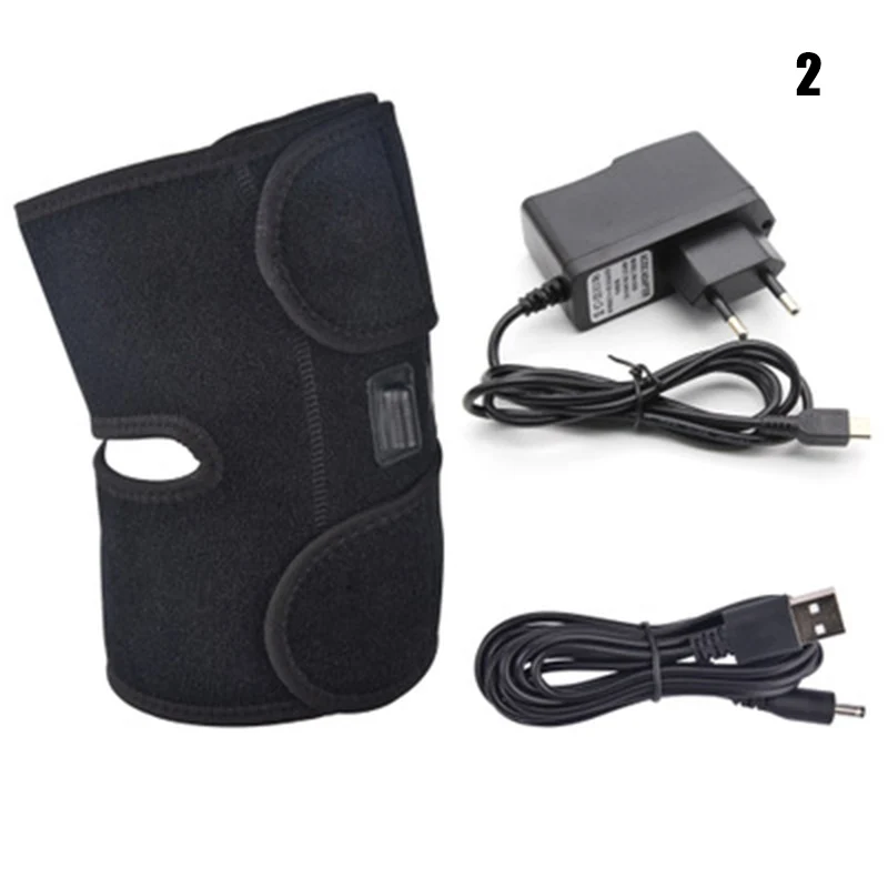 Электрический наколенник с подогревом артрит облегчение боли теплая терапия