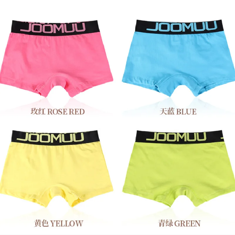 Популярные трусы для женщин из чесаного хлопка однотонное безопасное нижнее