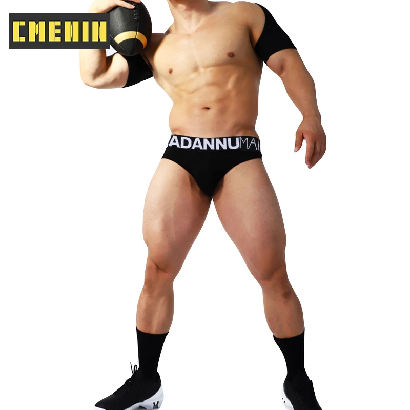 

New Brand Cotton Jockstrap Underwear Man Brief Soft Innerwear Gay Sexy Men's Panties Briefs Men Underpants Cuecas AD7122
