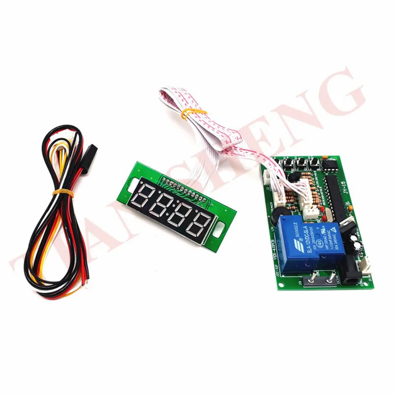 616 Multi coin Selector with JY-15B timer operated time control device and 12V power adapter for washing machine | Спорт и