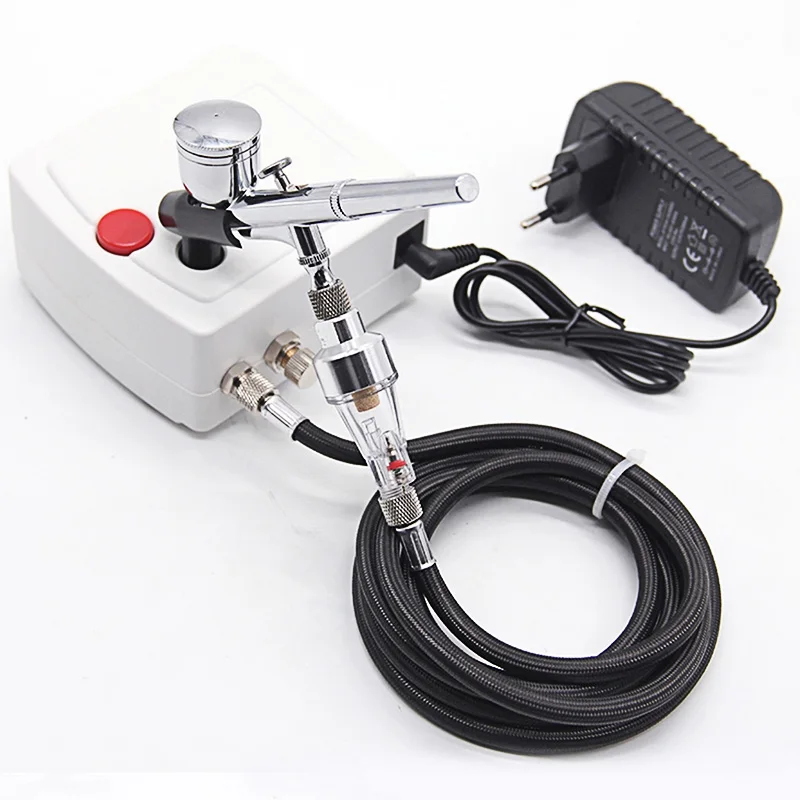 Mini Air Краски пистолет Аэрограф для нейл арта насос опрыскивателя перманентного