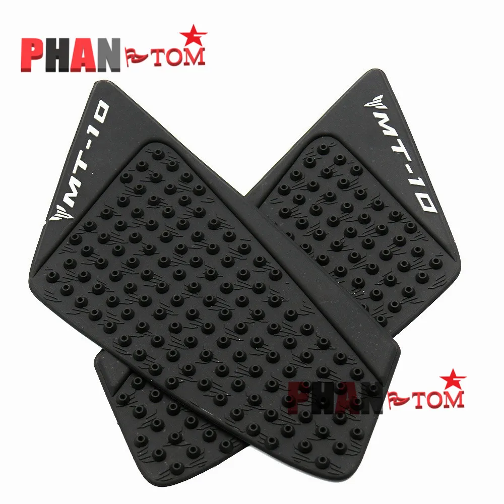 Motorcycle motorbike MT 10 Accessories Rubber Decal Motocross Oil Tank Pad Protector For yamaha MT10 2016 2017 | Автомобили и
