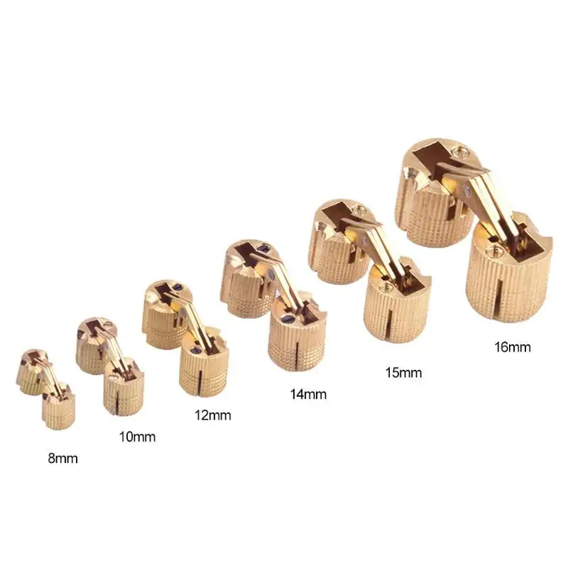 Медный бочонок петли скрытый шкаф невидимые дверные высококачественный океан