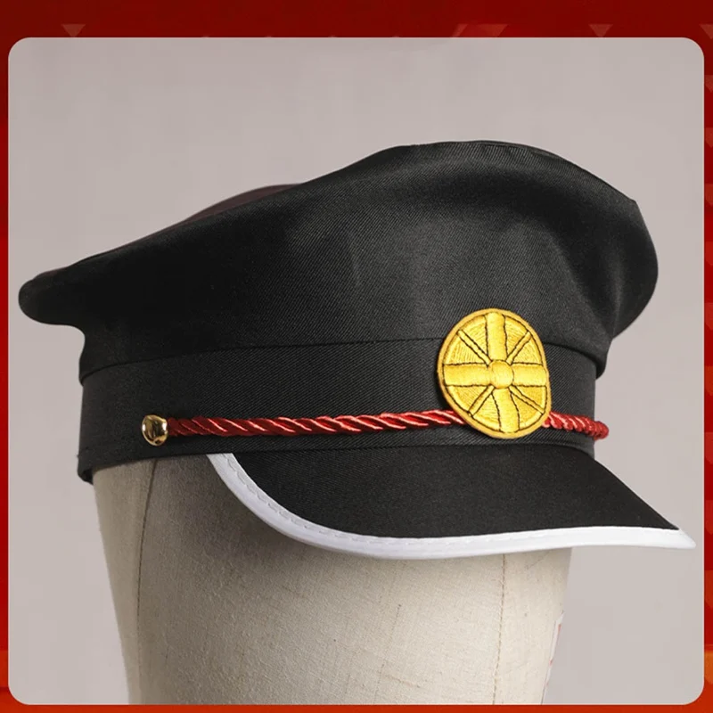 Шапка Ханако-кун в унитаз для взрослых аниме костюмы косплея Черная кепка