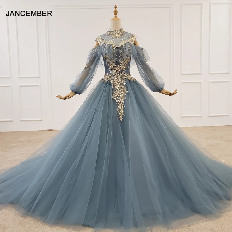 HTL1238 2020 платья для вечеринок женское вечернее платье с высоким воротом длинным