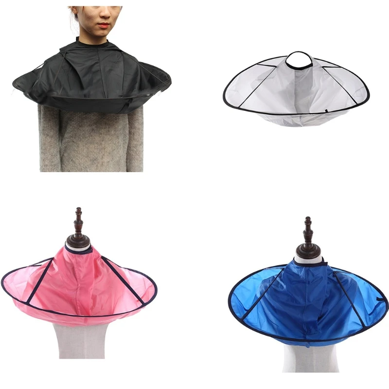 

4 Colors DIY Hair Cutting Umbrella Cape Cutting Hair Shave Apron Haircut Barber Gown Cover Household Cleaning Protector