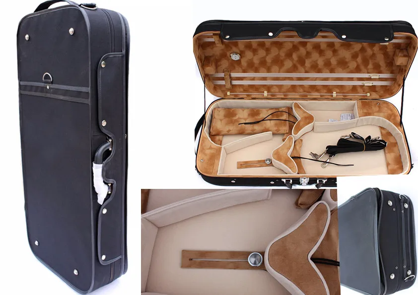 

Yinfente 4/4 Violin+Viola Case 16in Oblong Hard case Strong Light