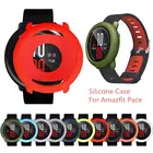 Защитный чехол для Xiaomi Huami AMAZFIT Pace Watch, силиконовая рамка, Сменные аксессуары для смарт-часов