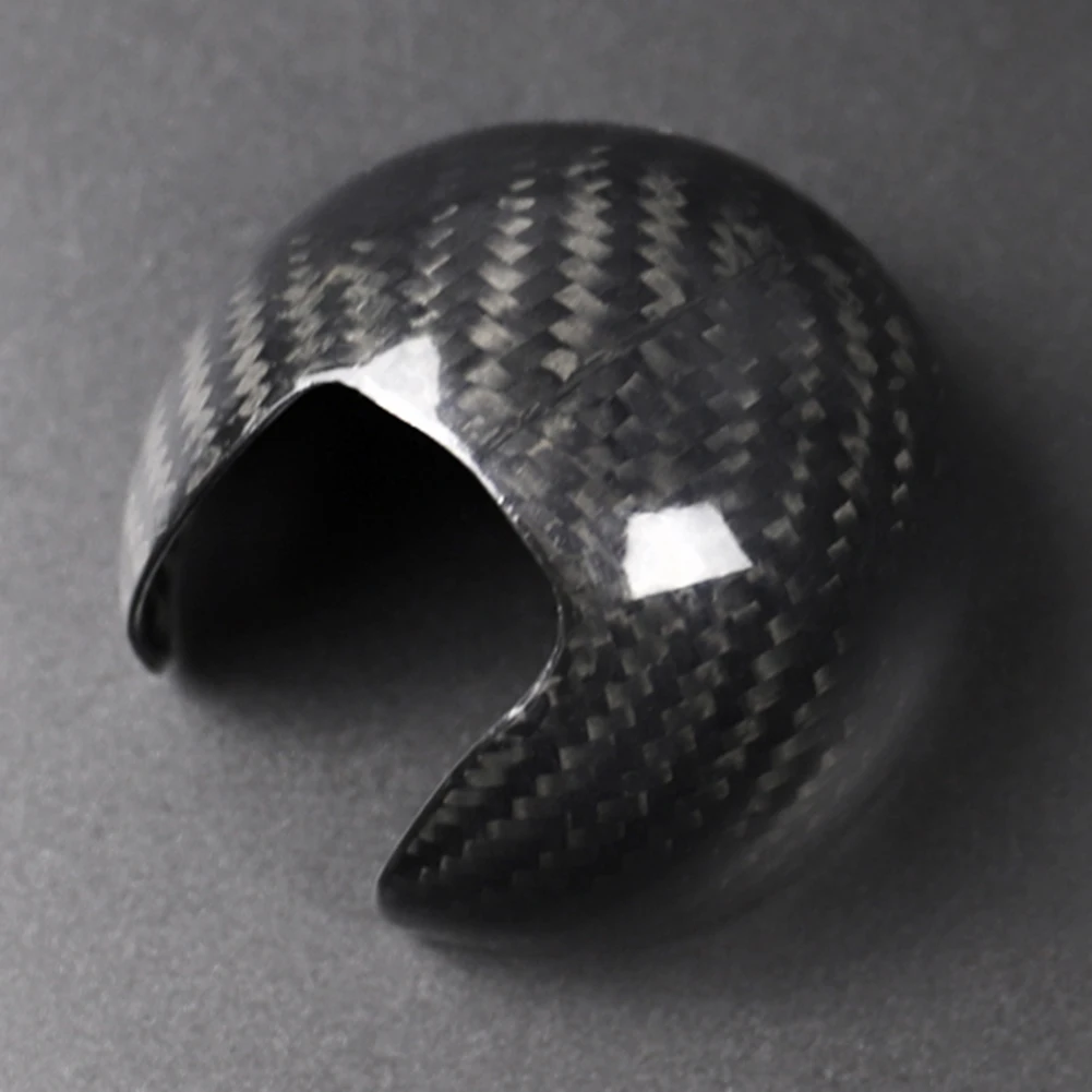 

Car Panel Trim Sticker Decoration Geniune Carbon Fiber Shifter Knob Trim Cover for Audi A3 S3 2012-2018 Accessory