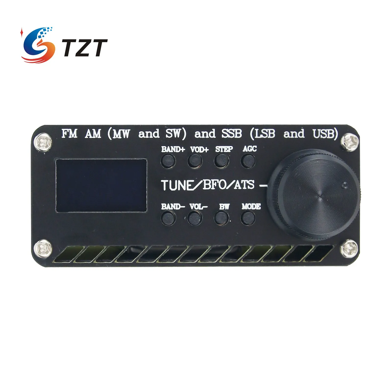 Собранный все диапазоны радиоприемника SI4732 FM AM (MW & SW) SSB (LSB USB) с литиевой