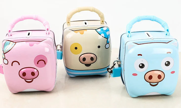 Бесплатная доставка 1 X Милая копилка для денег детский подарок на день рождения и