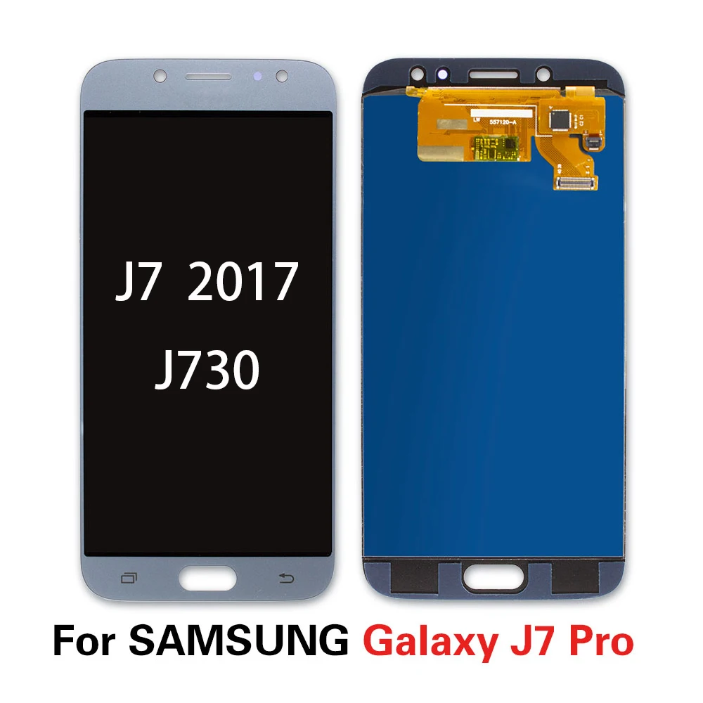 5 &quotPantalla для samsung Galaxy J7 Pro 2017 J730 J730F ЖК дисплей Замена дигитайзер 3D сенсорный экран