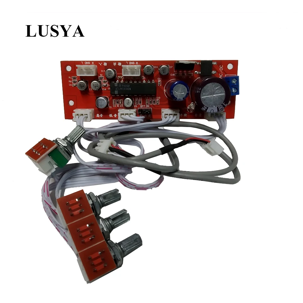 Фото Lusya LM1036 предусилитель аудио Tone Board потенциометр отдельная Регулировка(China)