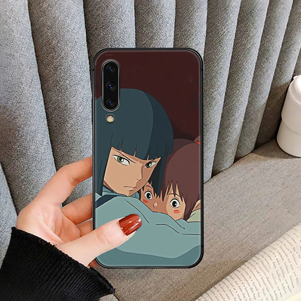 

Anime Japan Spirited Away Phone case for For SamSung Galaxy A M 5 8 10 20 30 31 40 50 51 70 71 80 s e black black hoesjes 3D