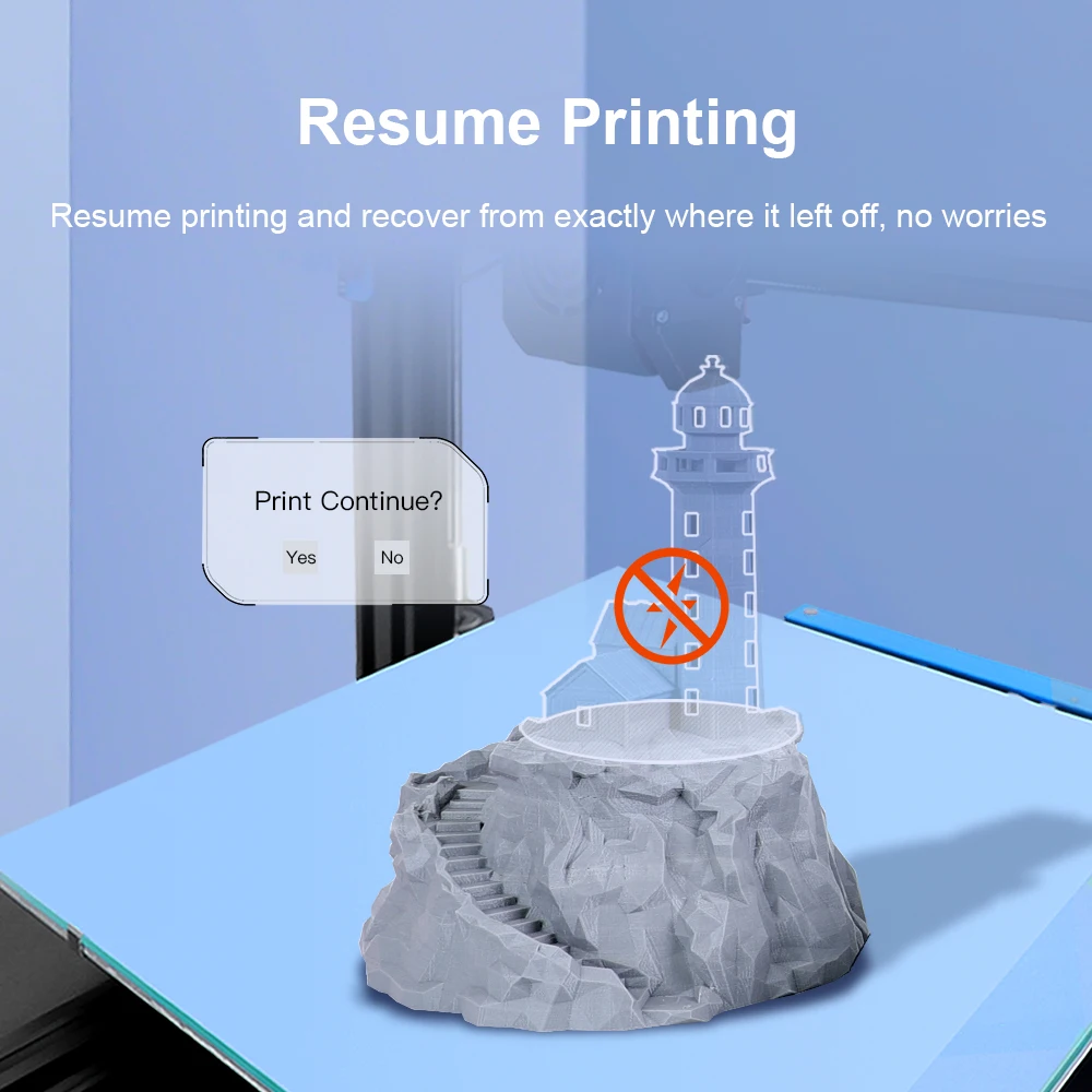 Комплекты 3D-принтеров Anet ET4X с высокоточным удлинителем и Hotend размер принтера