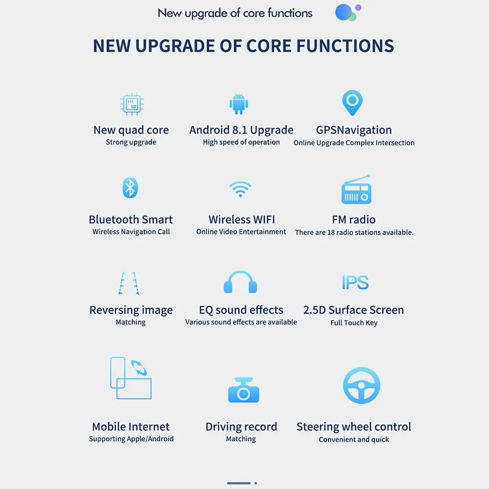 

9"/ 10.1"2DIN Android Car Multimedia Player GPS Autoradio Bluetooth WIFI Car Stereo Radio Car Audio Radio Camera