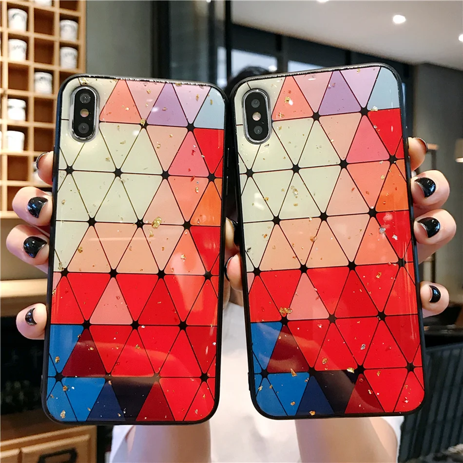 Чехол P Smart 2019 блестящий Мраморный чехол для Huawei P30 Lite Case Mate 20 Pro чехол-держатель Honor