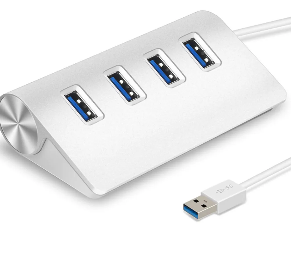 

USB HUB 3.0 Multi 4 7 Port Laptop Accessories Adaptador Computer PC with Power Adapter for Xiaomi Macbook Pro Air 30cm Cable