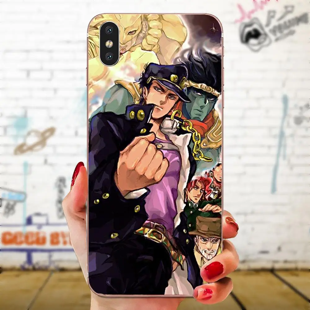 Мягкие чехлы для телефонов Jojo Jonathan Joestar дизайн huawei Honor mate 7 7A 8 9 10 20 V8 V9 V10 G Lite Play Mini Pro