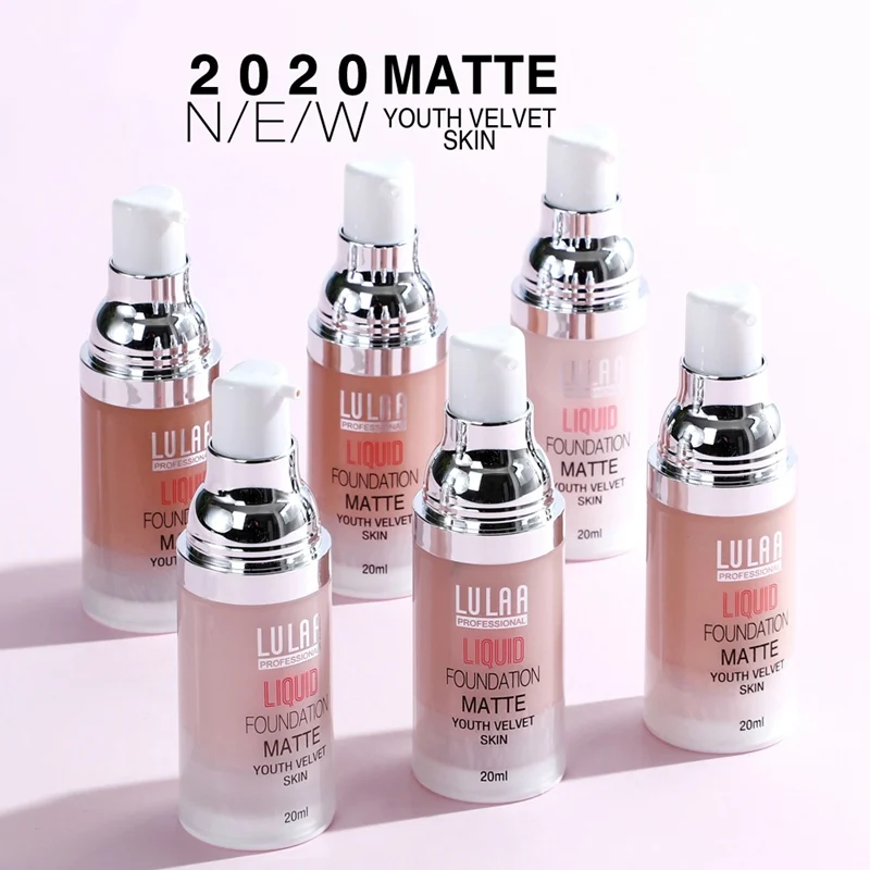 Бархатная Матовая жидкая косметика/основа Увлажняющая скрывает поры макияж для