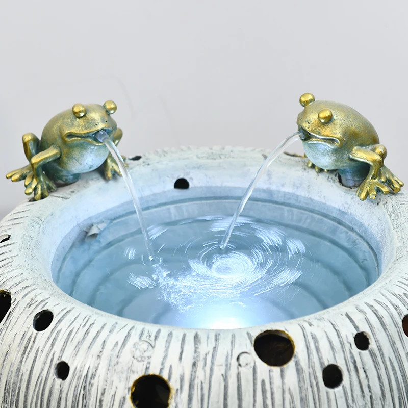 

Floor Water Fountain Decoration Living Room Humidifier Southeast Asia Home Decoration Buddha Statue Opening Gifts Water