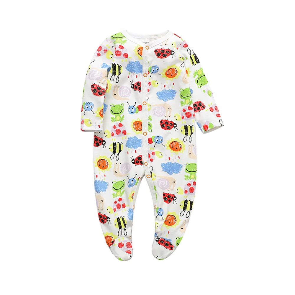 Детские комбинезоны для новорожденных Комбинезоны Пижамы Комплект малышей