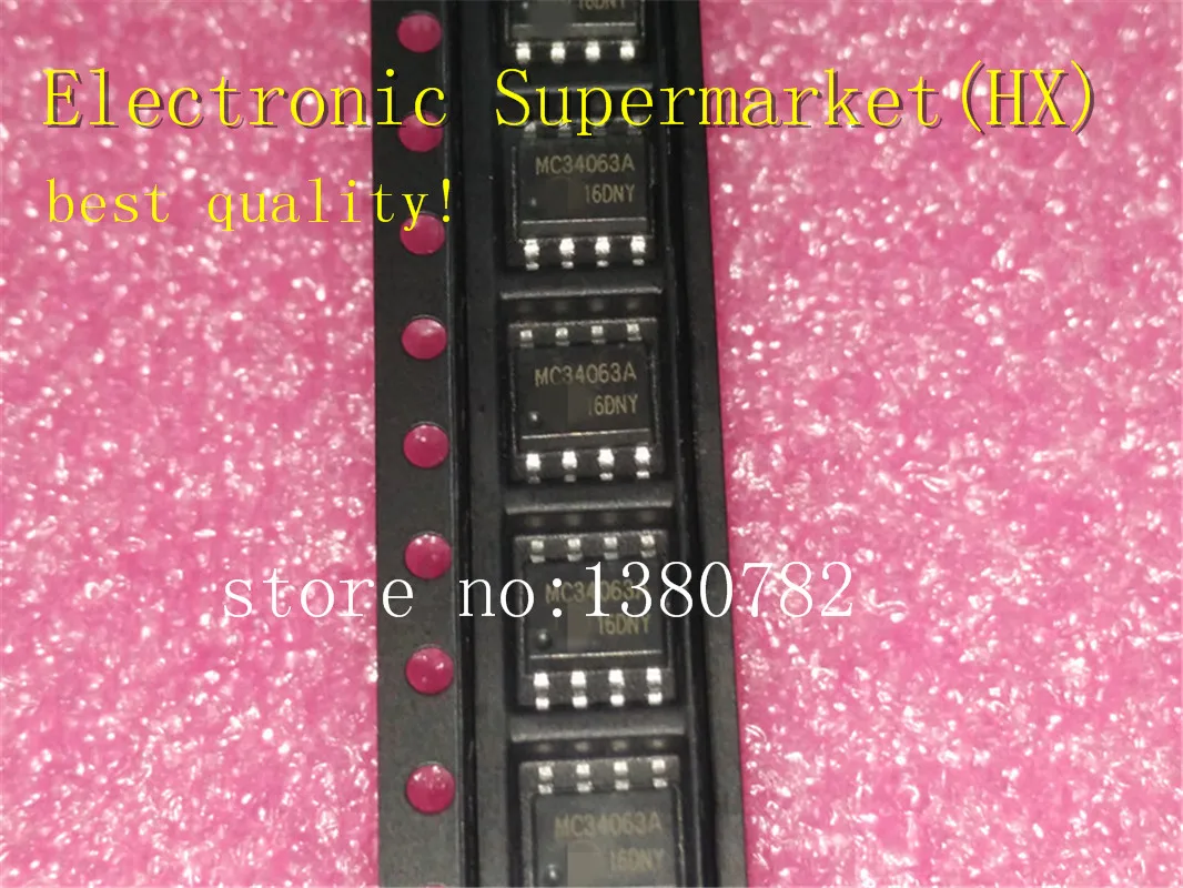 Бесплатная доставка 500 шт./лот MC34063A MC34063 SOP 8 новая оригинальная фотография|ic