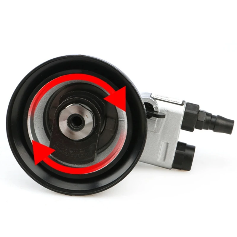 

5 Inch/6inch Non-vacuum Matte Surface Circular Pneumatic Sandpaper Random Orbital Air Sander Polisher Grinding Machine